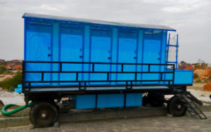 Go Green 10 Seater Mobile Toilets