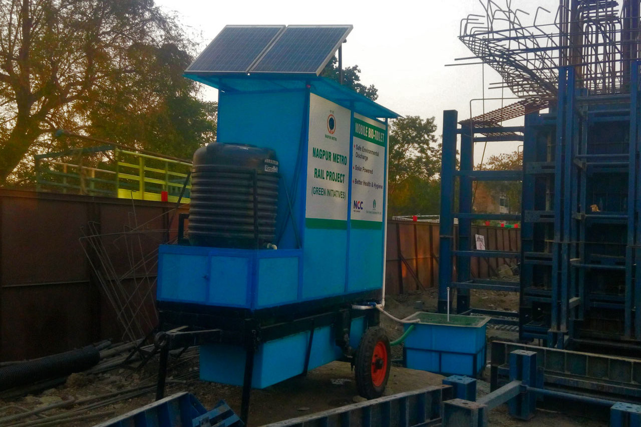 Go Green 2 Seater Mobile Toilets