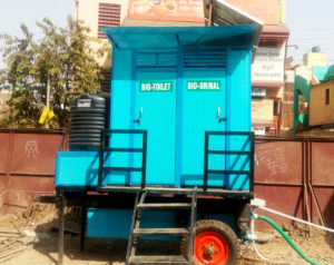 Go Green 2 Seater Mobile Toilets