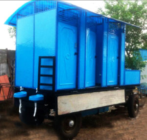 Go Green 6 Seater Mobile Toilets