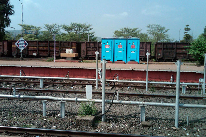 Kokan Railways Bio Toilet