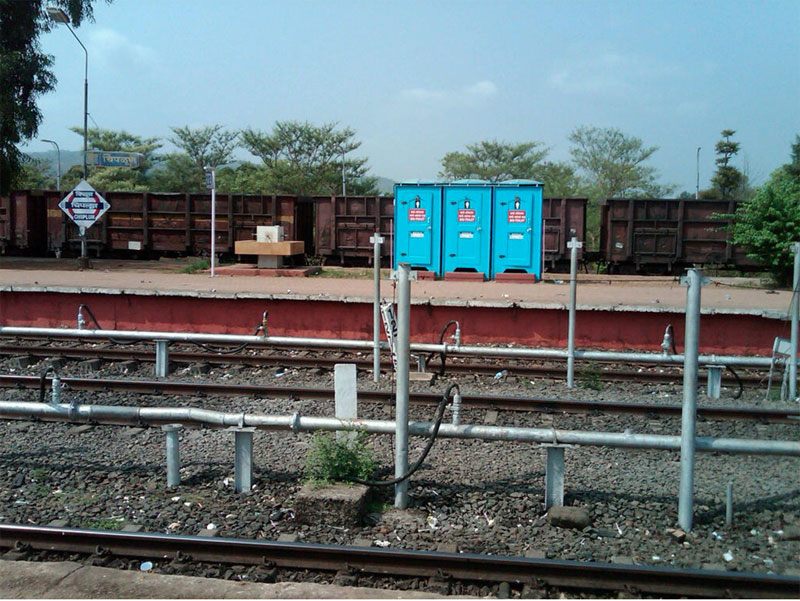 Kokan Railways Bio Toilet